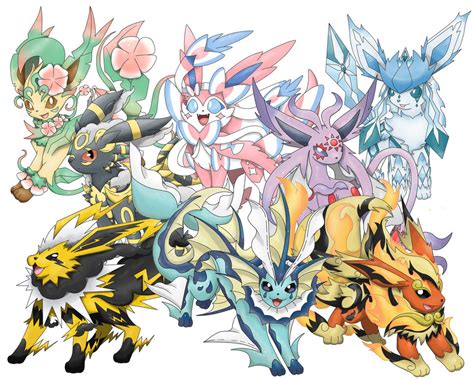 eevee evolutions mega|All Eevee Evolutions in Mega Evolution! .